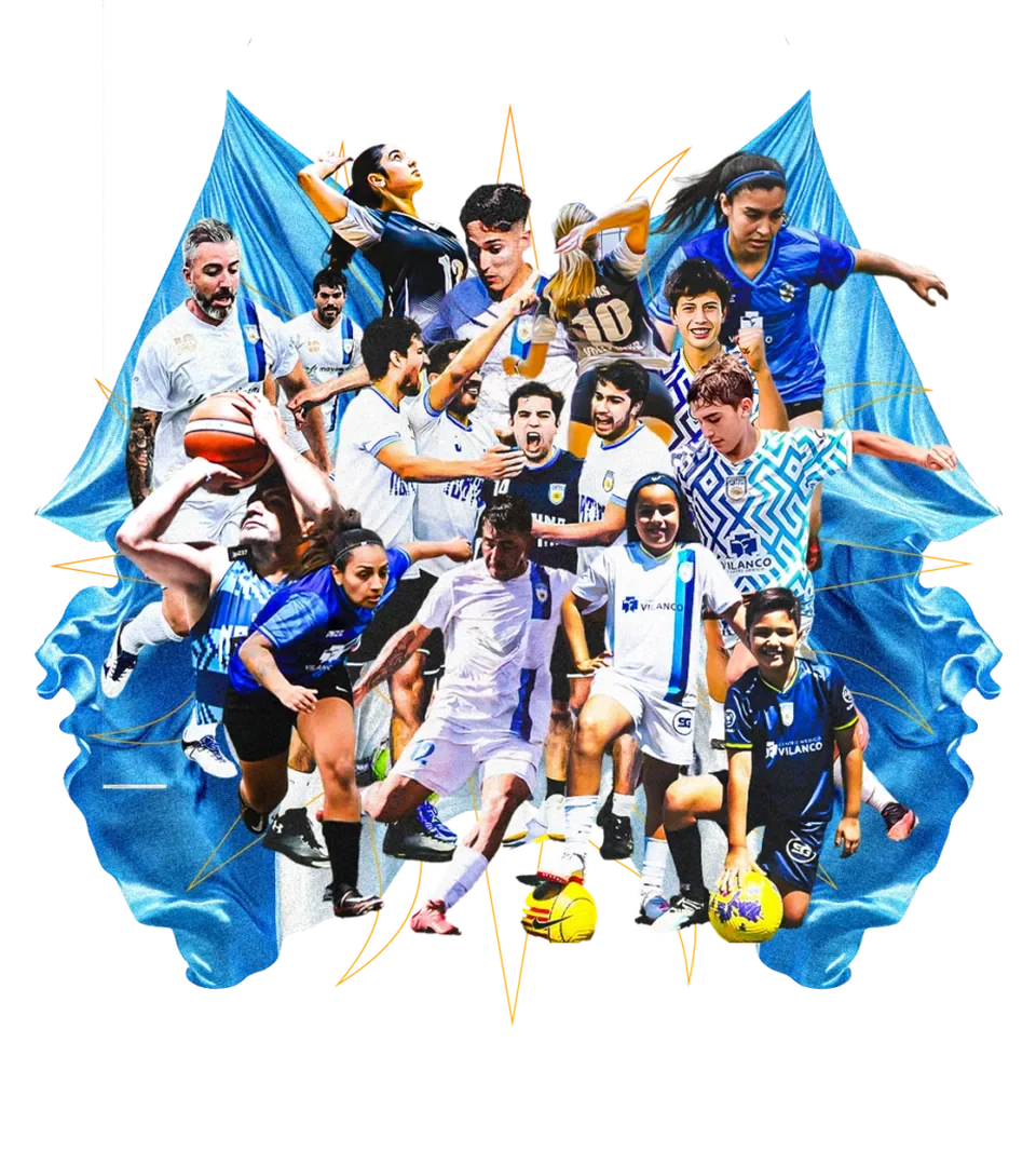 Deportistas de Nortino: fútbol, vóleibol, básquetbol y academia